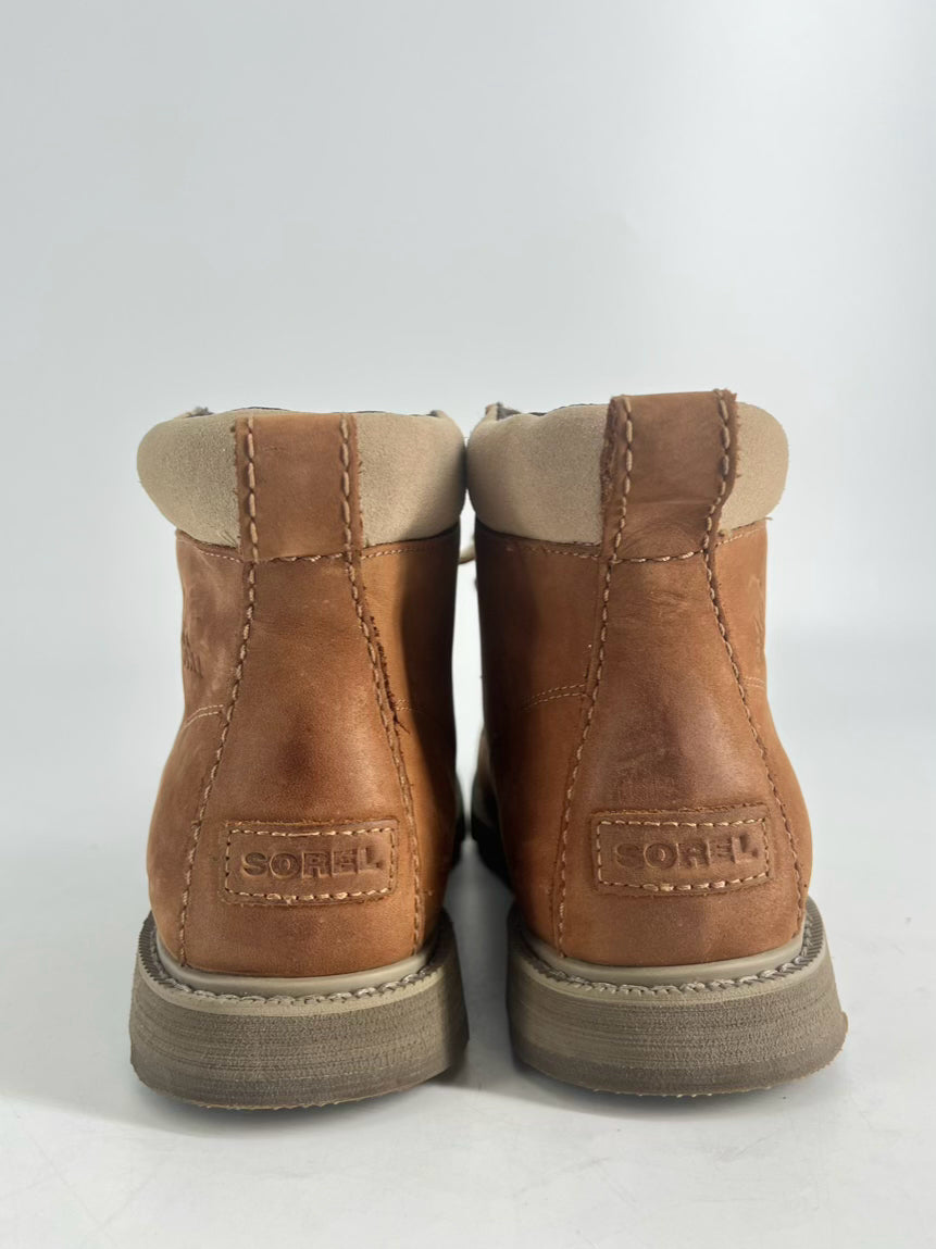 SOREL Size 10.5 Chestnut Boots