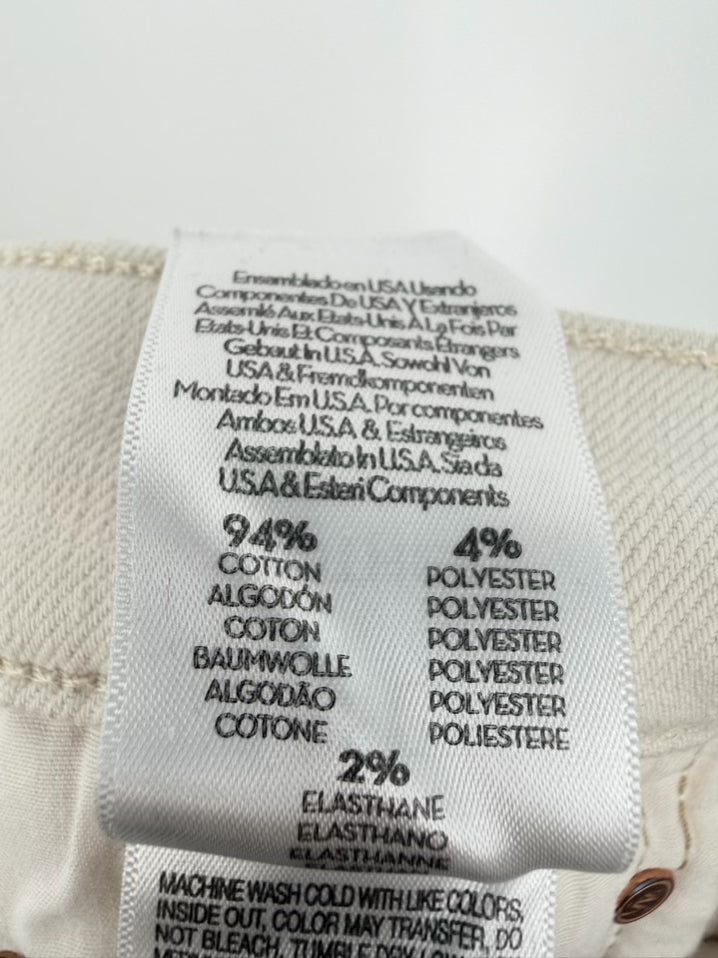 MOTHER Size 29 Putty Denim Jeans