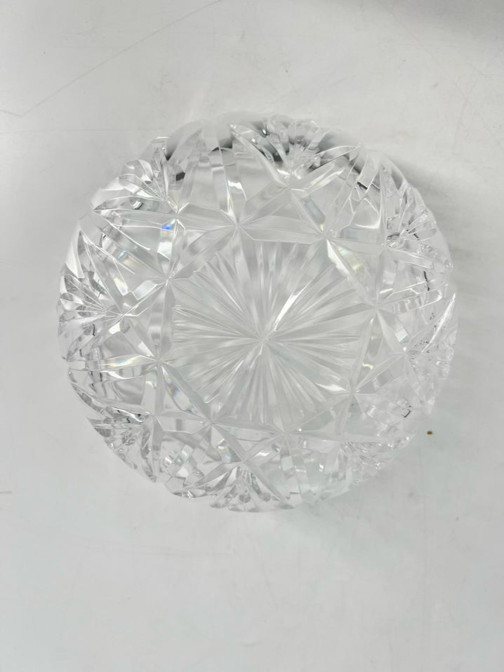WATERFORD Clear Crystal Print Bowl