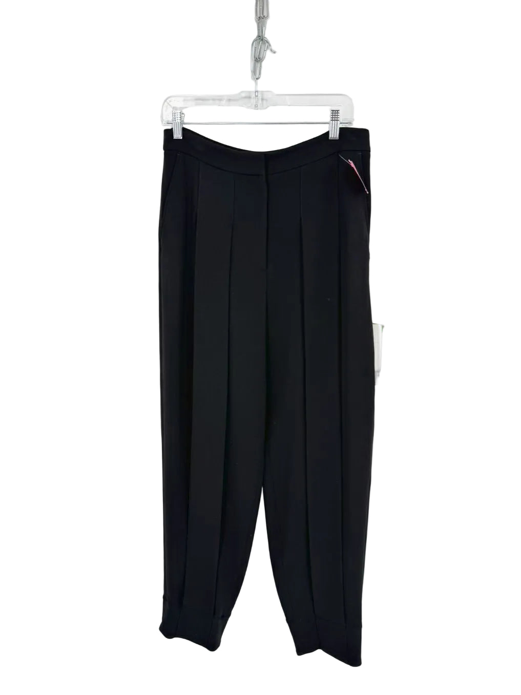 STELLA MCCARTNEY Wmn's Size 44 Black Pleated Pants NWT