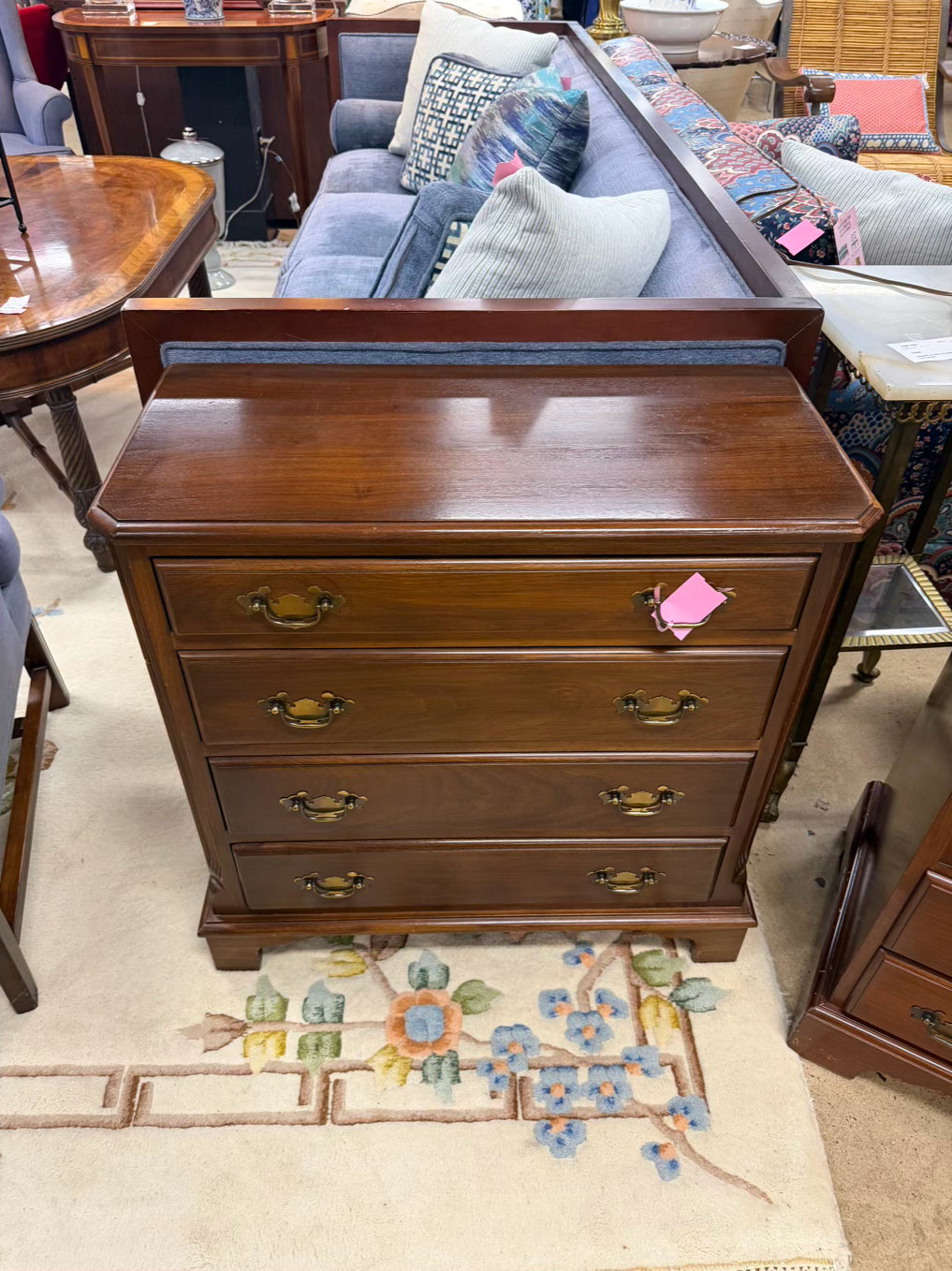 BENBOW Wood 4 Drawers Chest