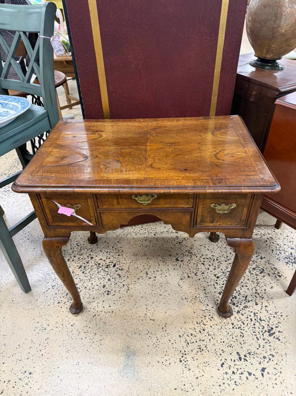ANTIQUE Wood Occasional Table
