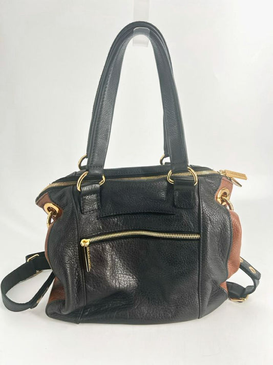 HAMMITT Black & Camel  Leather Purse