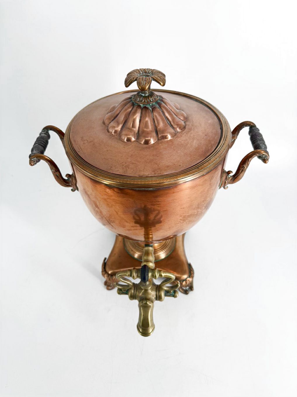 ANTIQUE Copper & Brass Samovar