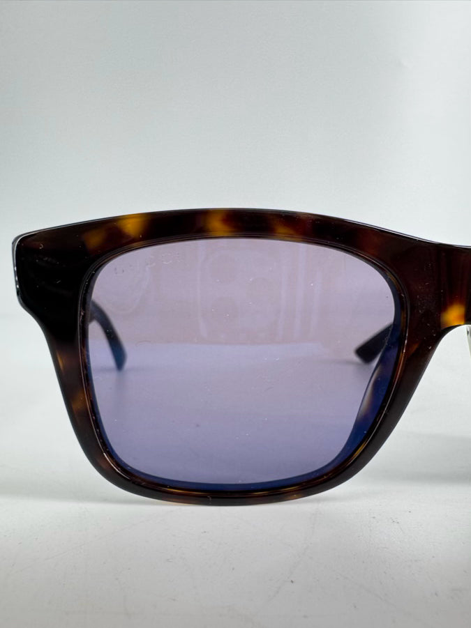 GUCCI Black Sylvie Web Accent Wayfarer Sunglasses