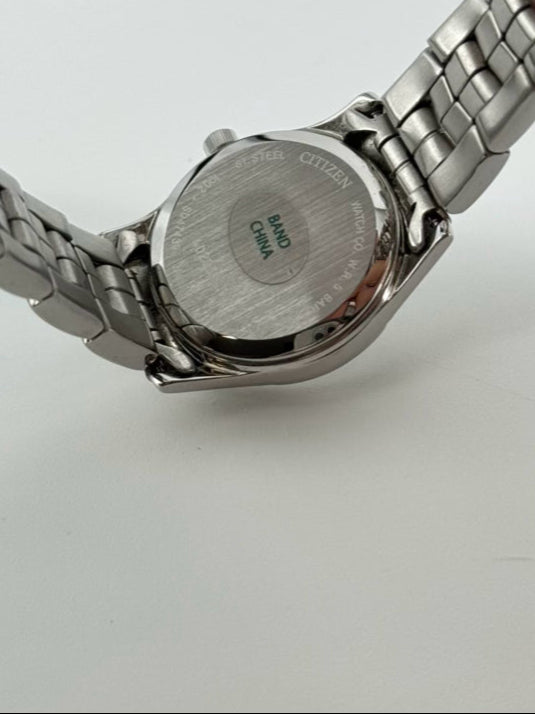 CITIZEN Silver Tone Stainless Steel Quartz Watch