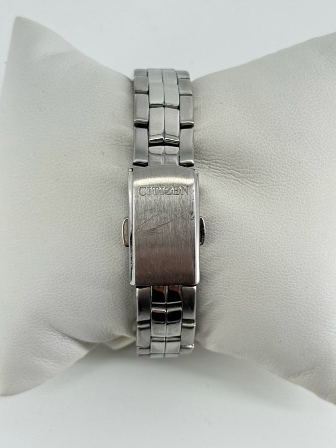 CITIZEN Silver Tone Stainless Steel Quartz Watch