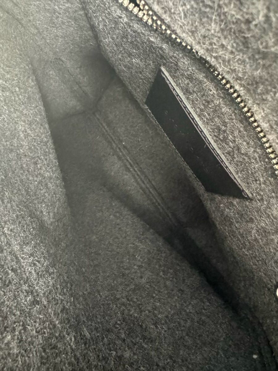 GRAF LANTZ Gray Felt Backpack