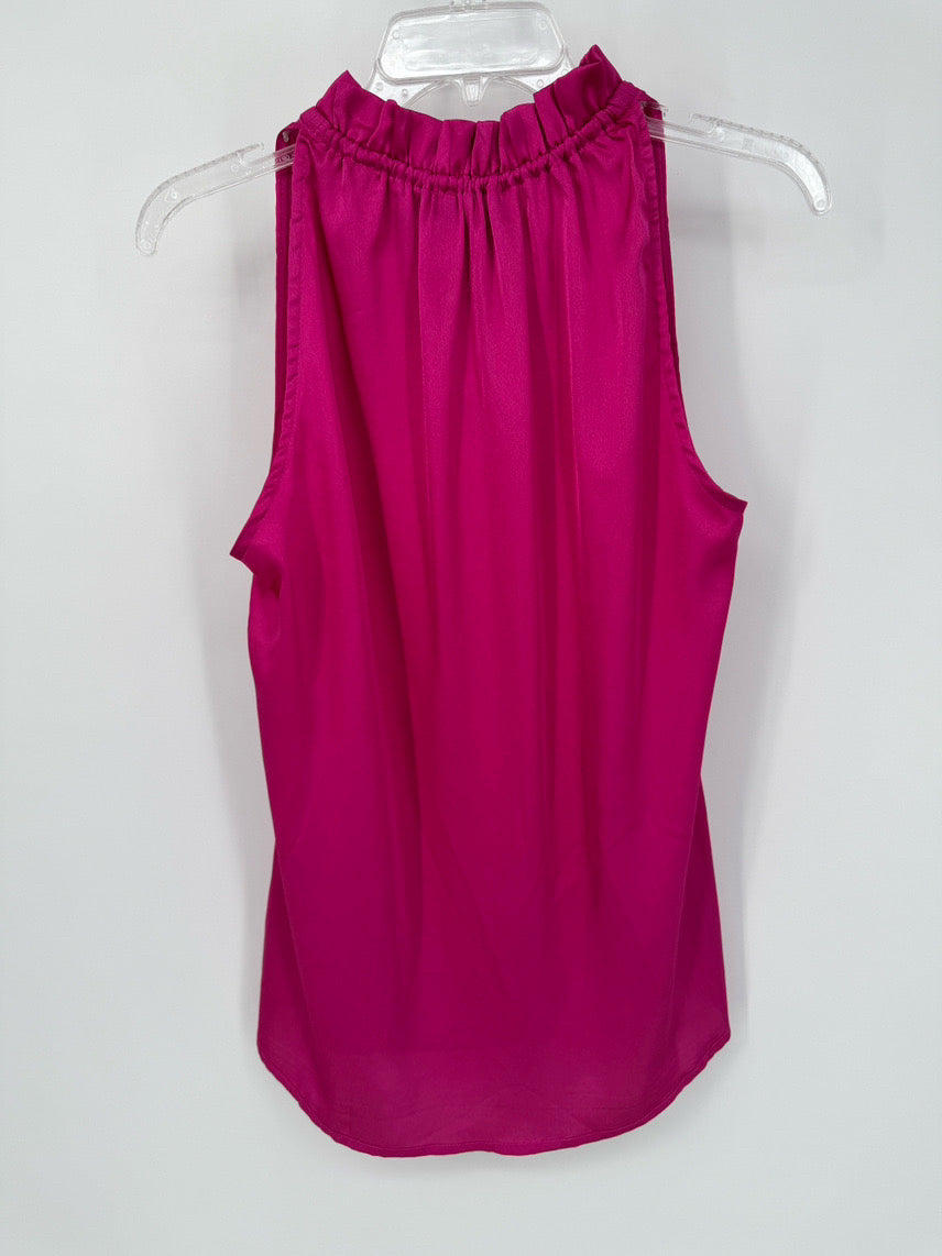 ABBEYGLASS Size M Magenta Sleeveless Gillian Top NWT