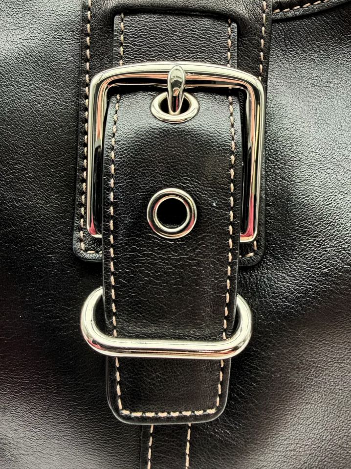 COACH Soho Black Leather Purse