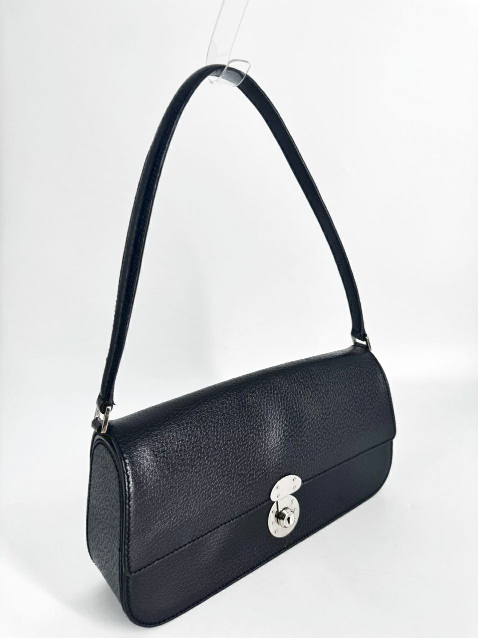 RALPH LAUREN Black Leather Purse