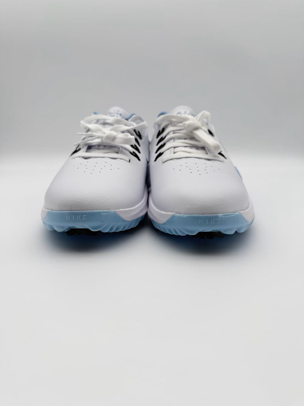 NIKE Victory Pro 4 MENS Size 12 White & Blue Golf Shoes