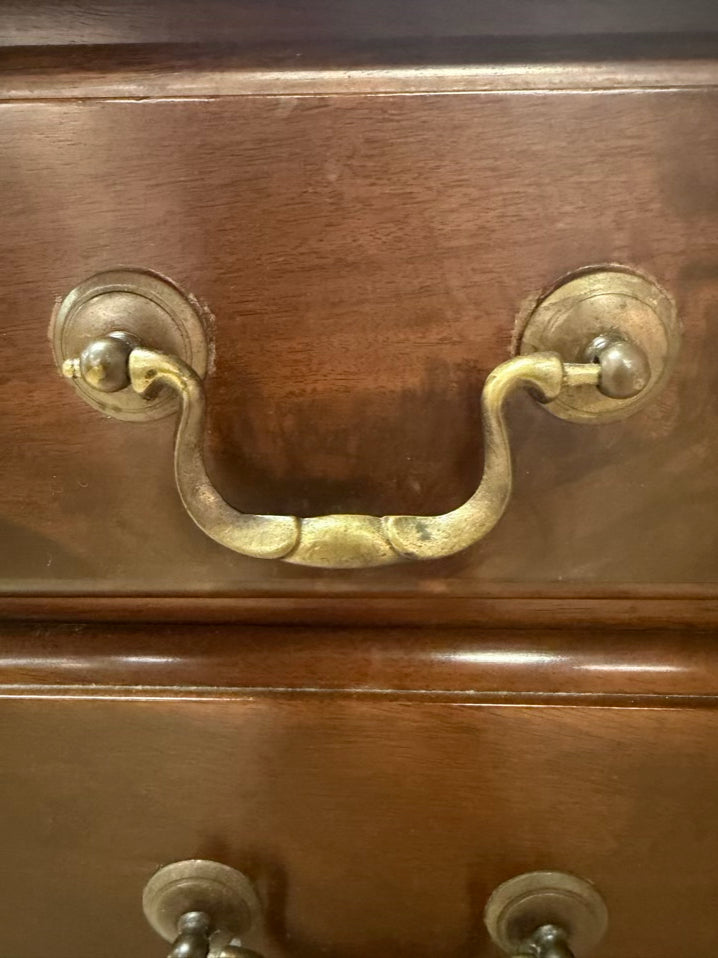 BENBOW Wood 4 Drawer Nightstand