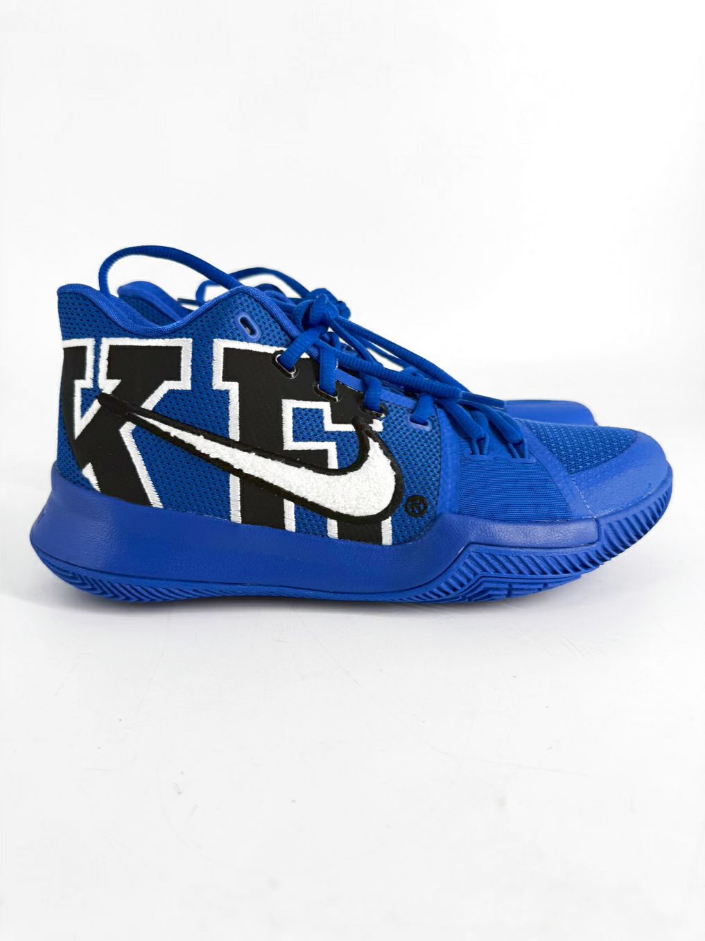 NIKE Size 8 Cobalt Blue Kyrie Irving 3 Duke Sneakers