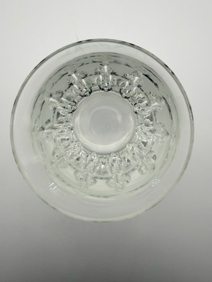 LENOX Firelight Clear Crystal Set Of 4 Double Old Fashioned Glasses