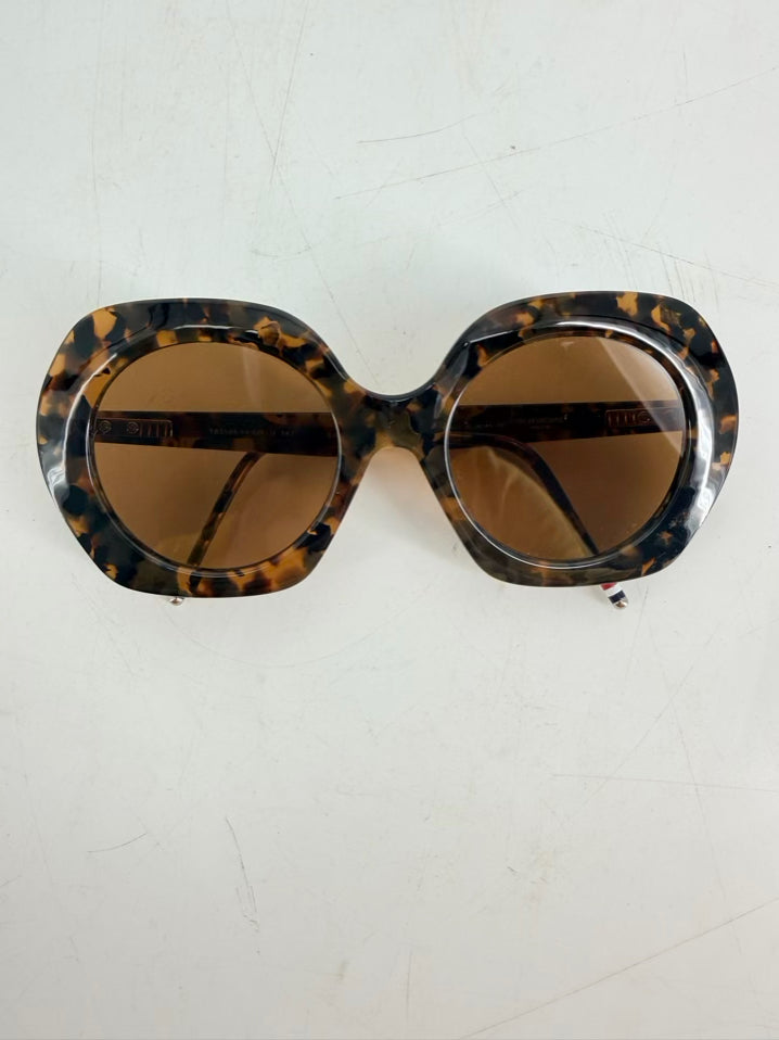 THOM BROWNE Tortoise Shell Sunglasses