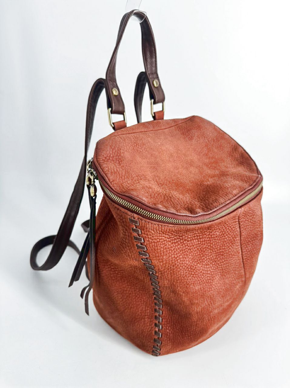 HOBO Rust Leather Backpack