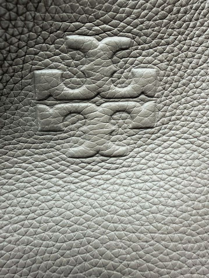 TORY BURCH Taupe Leather Purse