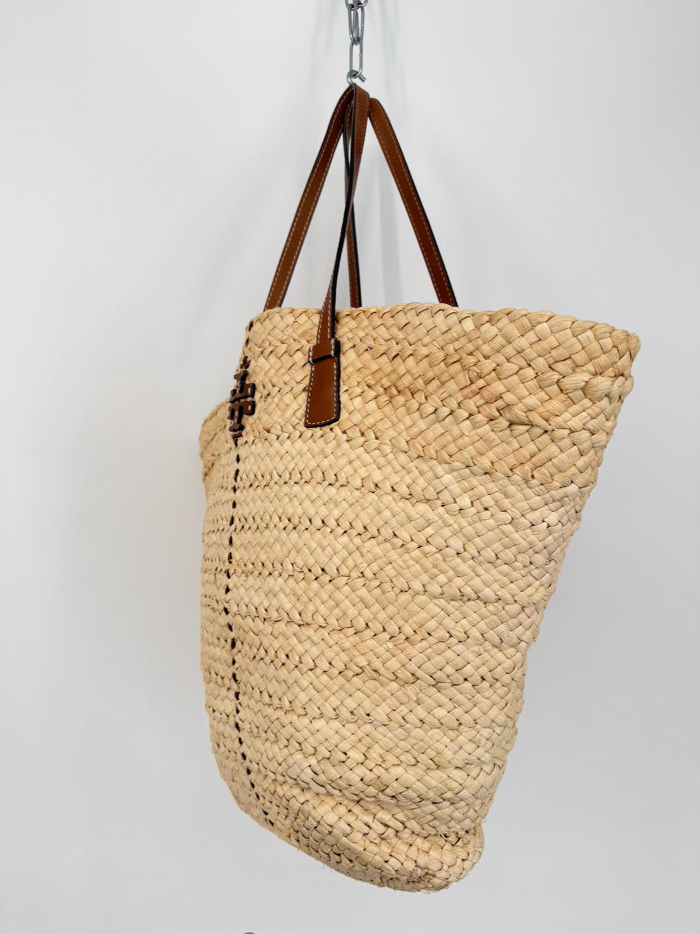 TORY BURCH Natural Straw Tote Bag