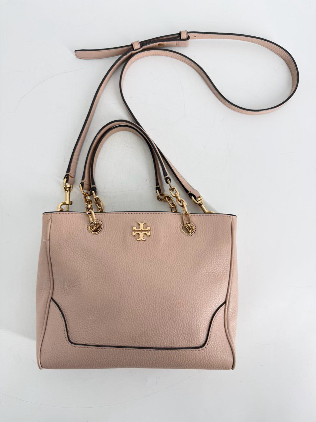 TORY BURCH Marsden Blush Leather Purse