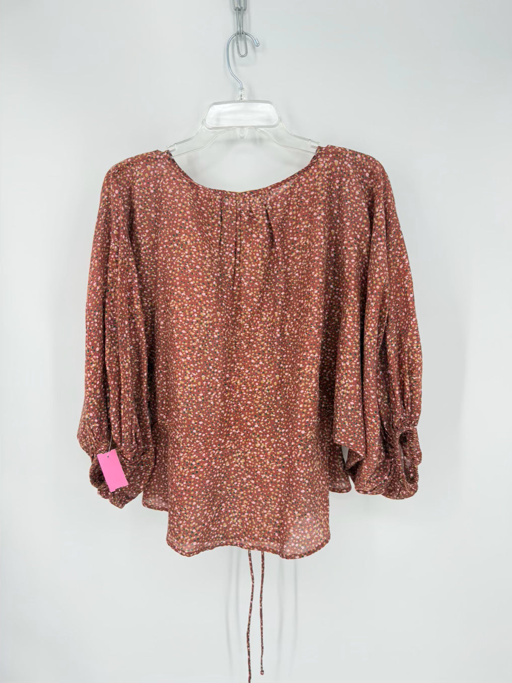 ERICA TANOV Wmn's Size 0 Sienna Dots Blouse NWT