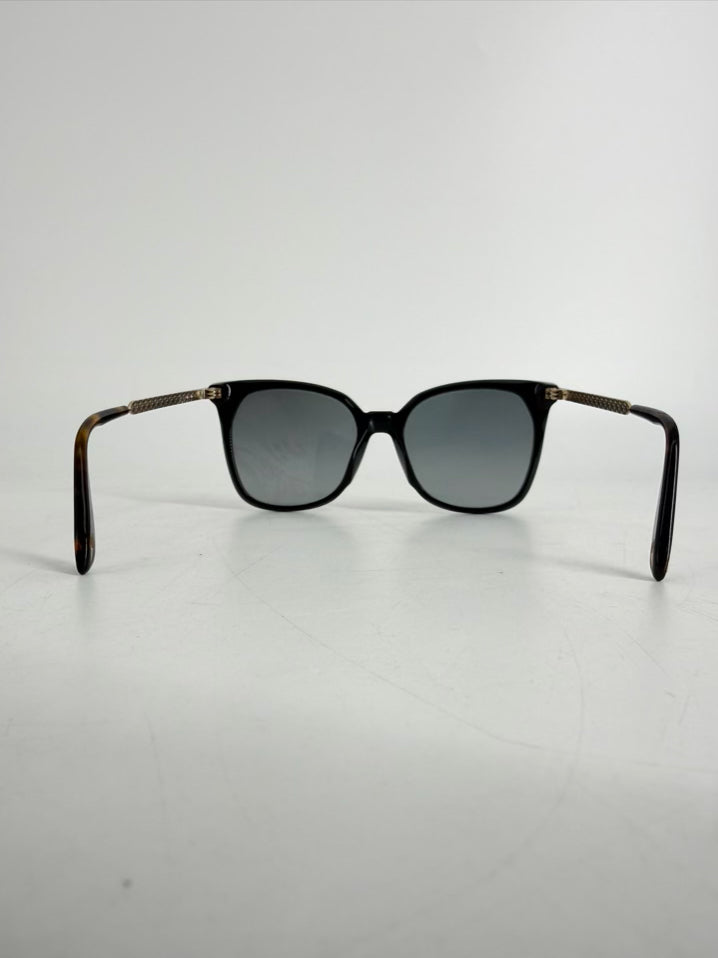 GIVENCHY Black & Gold Sunglasses w/ Case