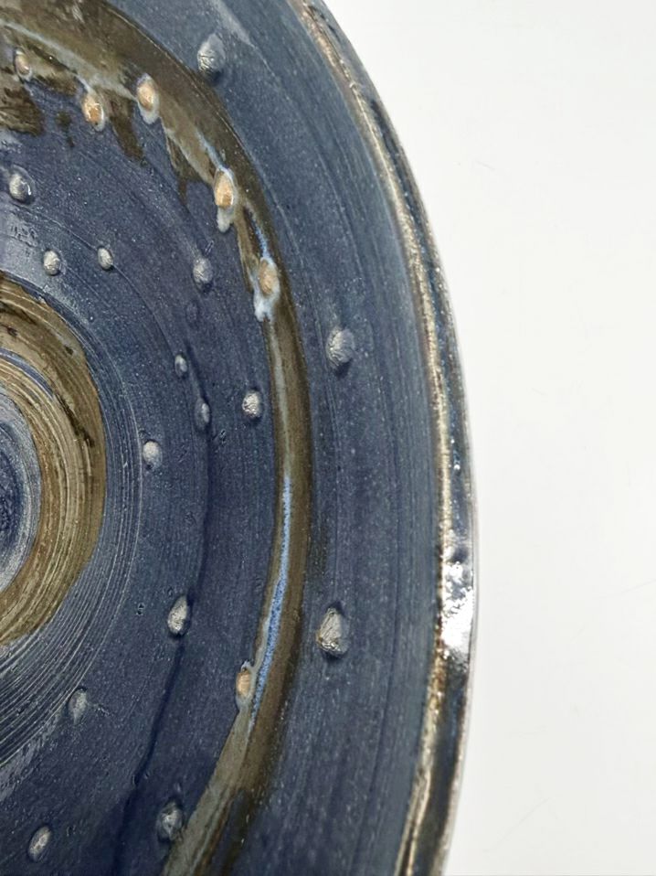 MANGUM Blue Pottery Bowl
