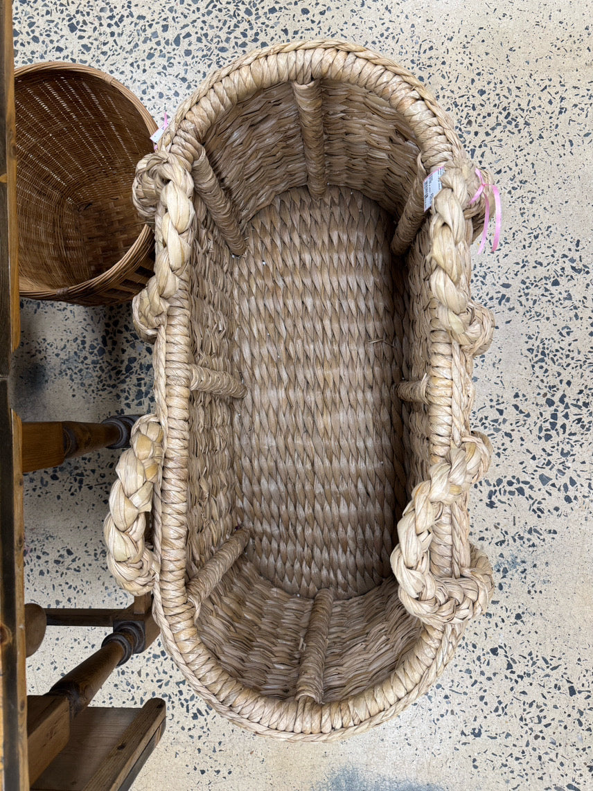 NICKEY KEHOE Rattan Large Weave Basket