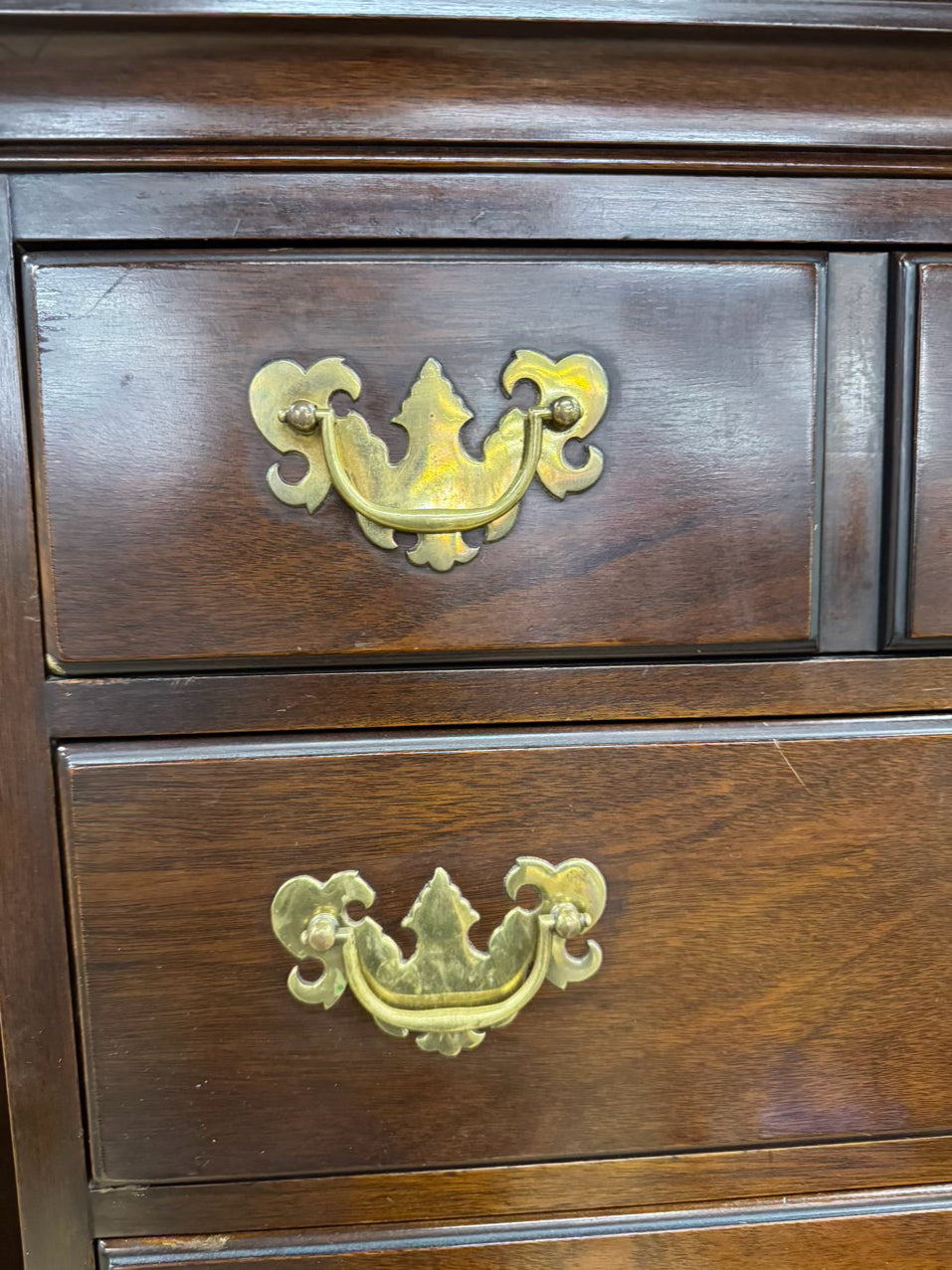 JOHN STUART INC. Wood Ball & Claw 8-Drawer Highboy