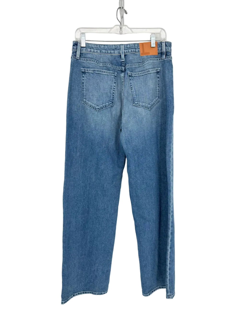 LAFAYETTE 148 Wmn's Size 31 Blue Denim Wide Leg Jeans NWT