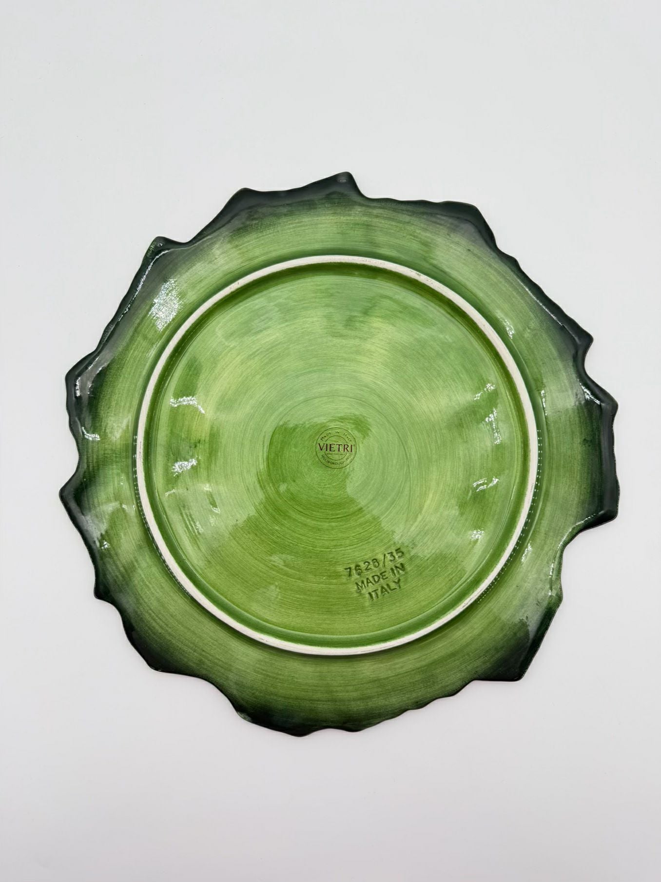 VIETRI Green Leaves Platter