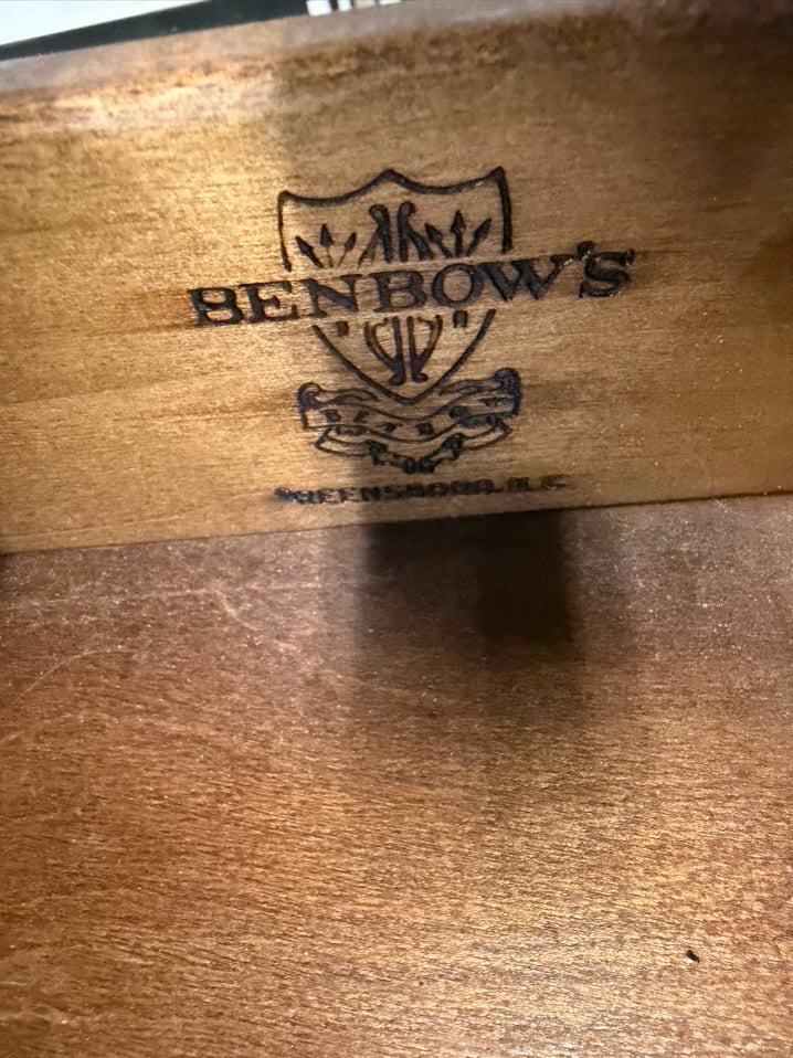 BENBOW Wood 4 Drawer Nightstand