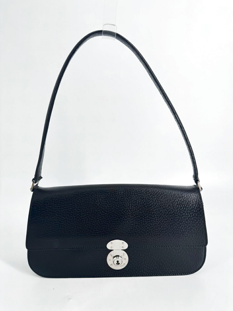 RALPH LAUREN Black Leather Purse