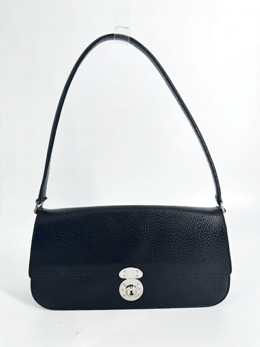 RALPH LAUREN Black Leather Purse