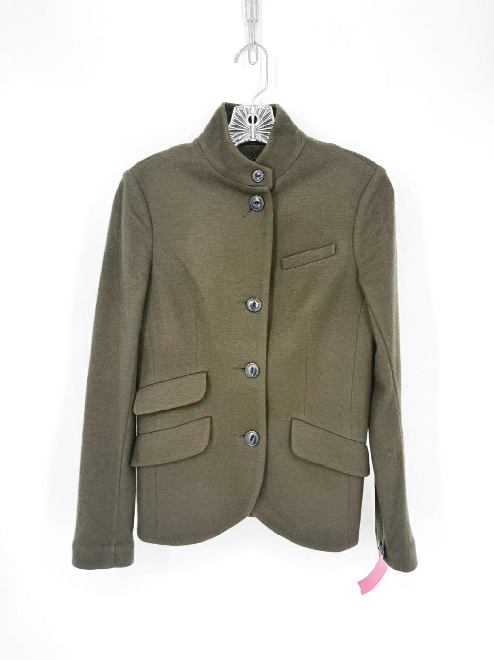 RAG & BONE Slade Wmn's Size 2 Dark Green Wool Jacket
