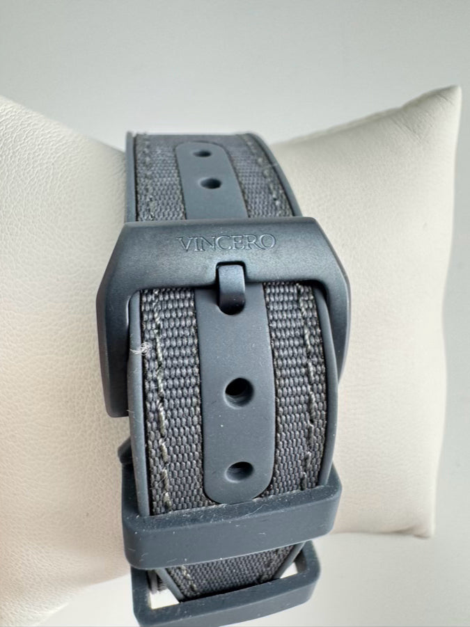 VINCERO Blue Titanium & Sapphire Crystal Stratos Solar Movement Watch