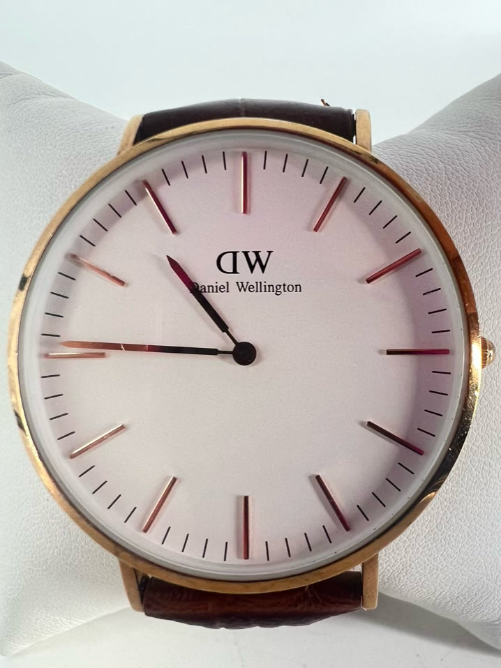 Daniel Wellington Brown Leather Watch