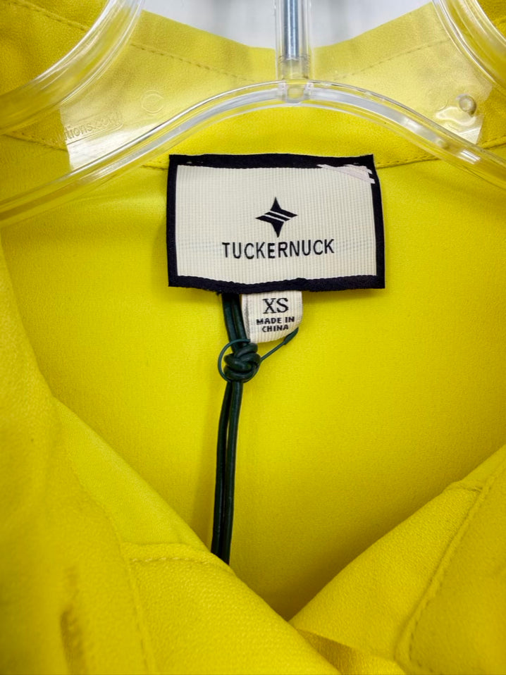 TUCKERNUCK Wmn's Size XS Bright Yellow Mini-Dress NWT
