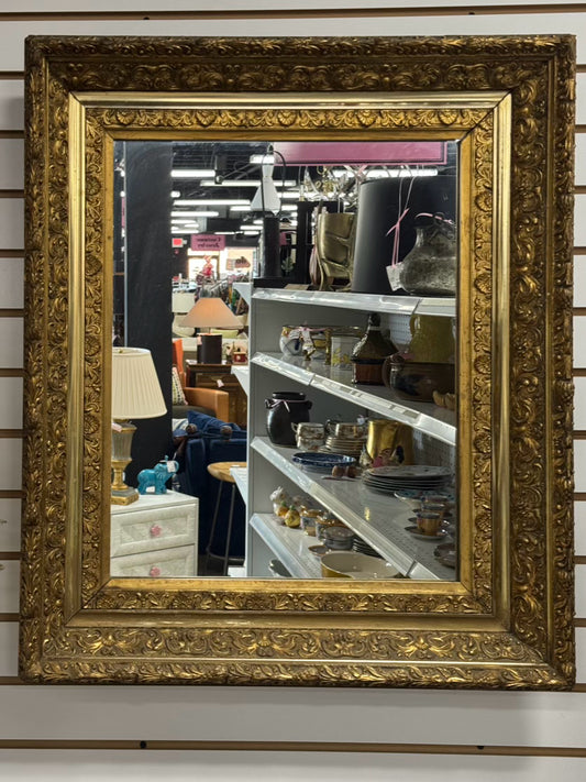 VINTAGE Gold Ornate Mirror