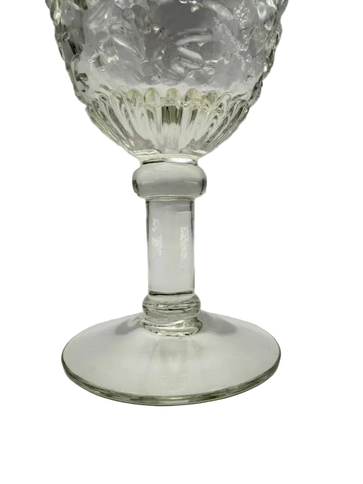 PFALTZGRAFF Clear Glass Set Of 14 Footed Water Or Wine Goblets