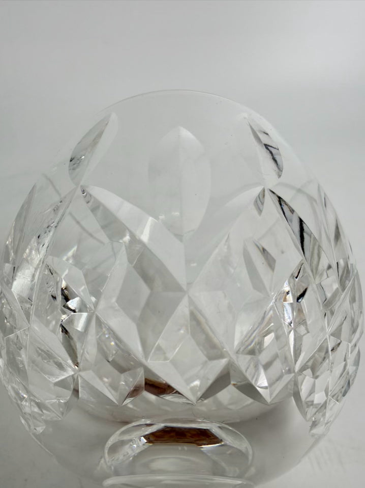 WATERFORD Clear Crystal Set Of 4 Lizmore Wine Glasses