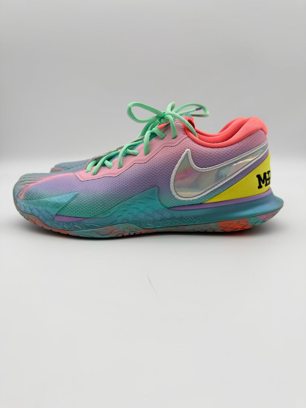 NIKE Court Zoom Vapor Cage 4 MENS Size 11.5 Pink, Purple & Blue Sneakers
