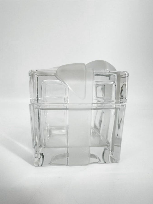 TIFFANY Crystal Trinket Box w/ Box