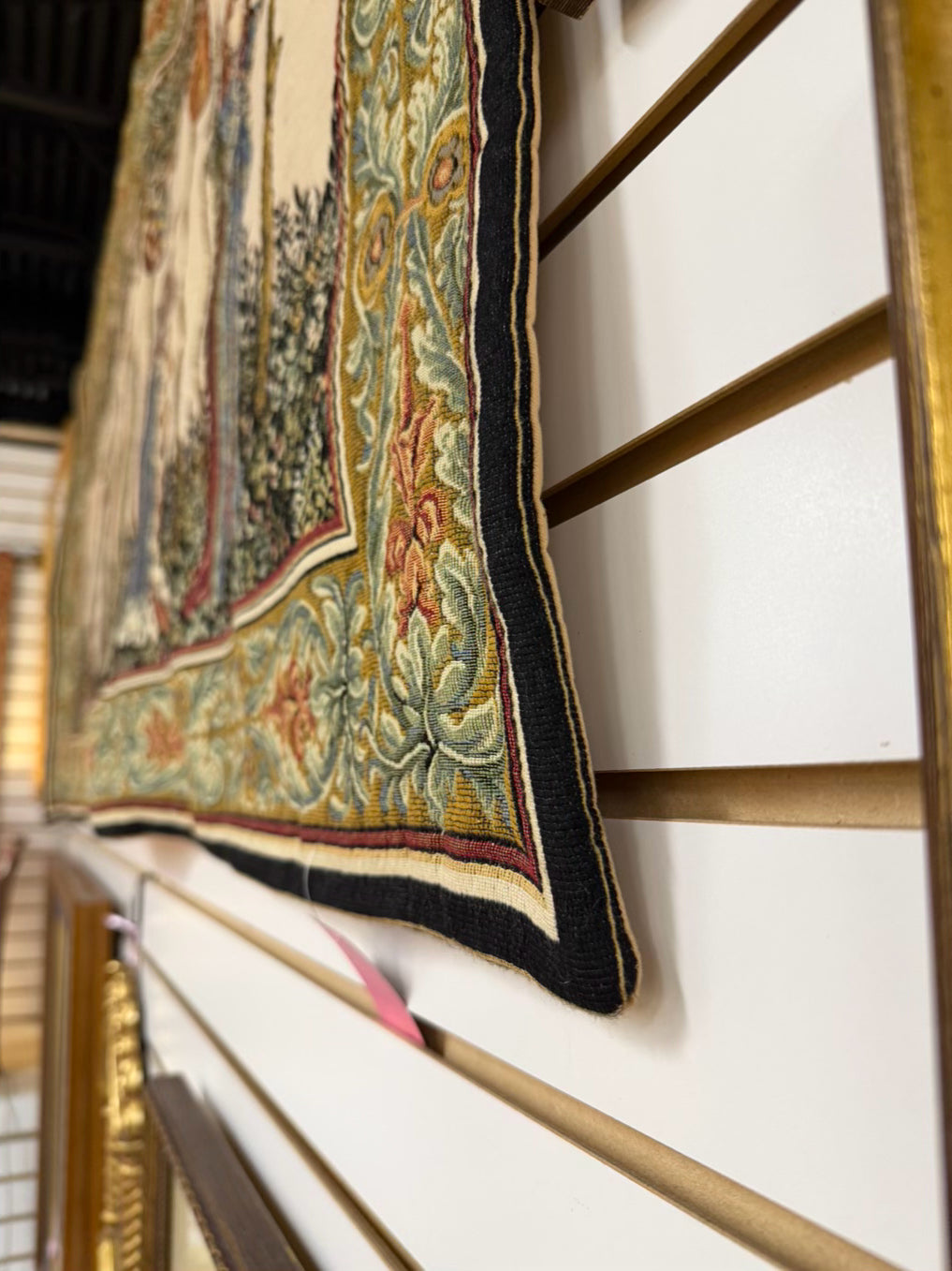 Cream The Nine Worthies Fabric Tapestry