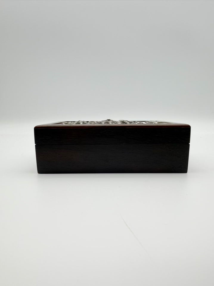 Brown & Silver Rembrandt's Night Watch Trinket Box