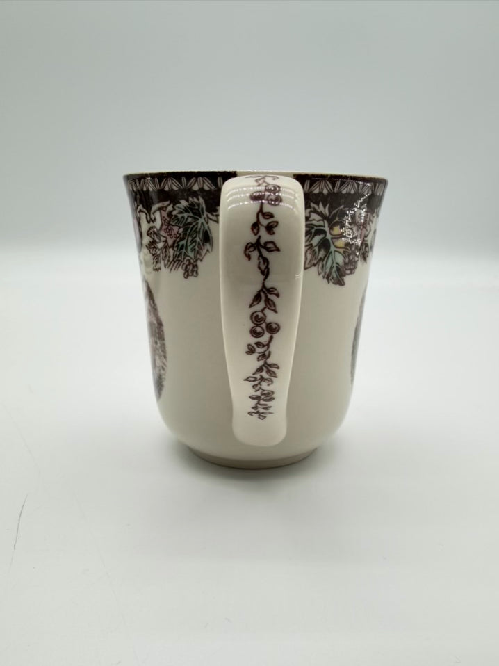 JOHNSON BROS. Brown & White Autumn Monarch Dinnerware Set Of 8 Mugs , Bowls, & Small Plates