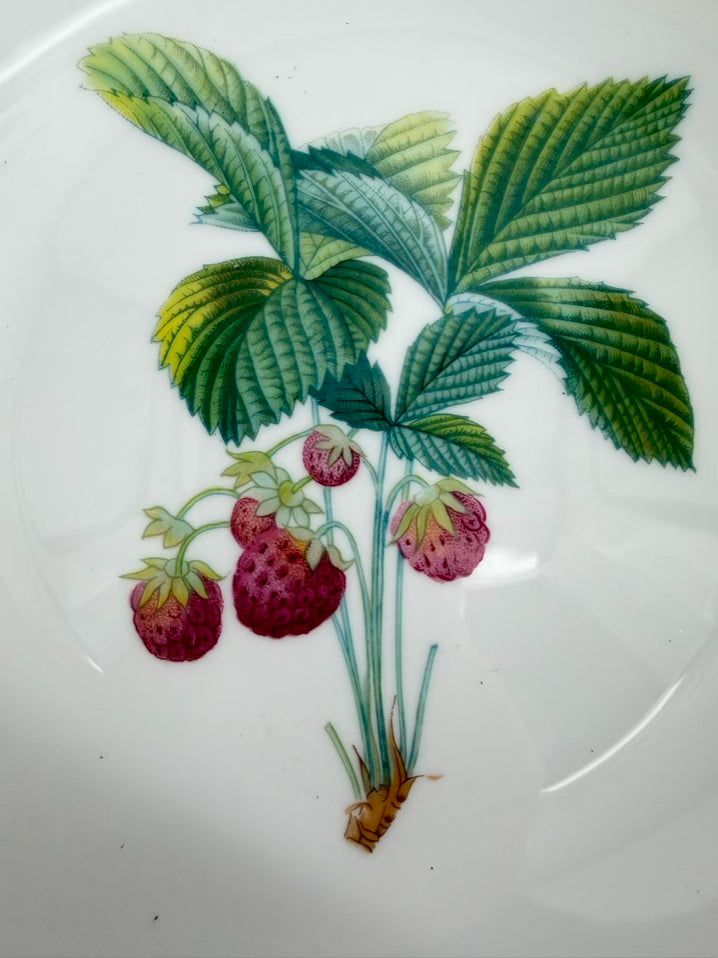 MOTTAHEDEH Peach & White Ceramic Vista Alegre Bowl