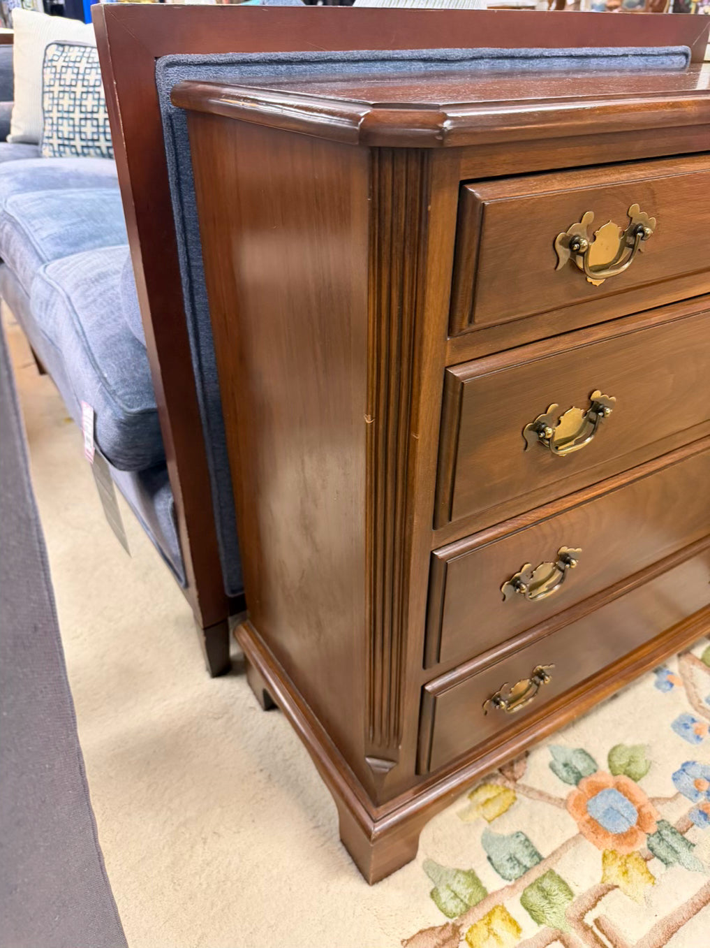 BENBOW Wood 4 Drawers Chest