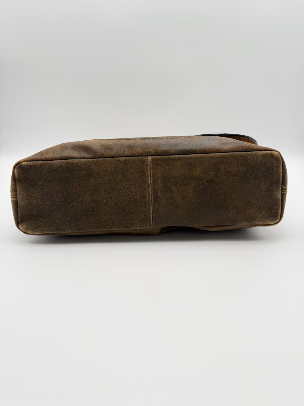 PATRICIA NASH Chocolate Moto Leather Messenger Bag NWT