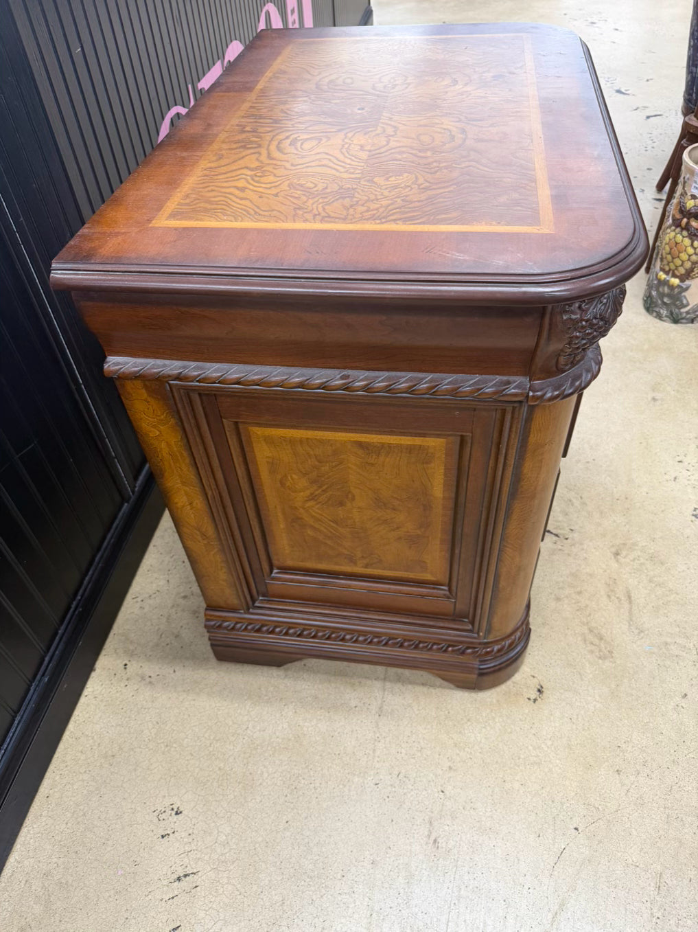 ASPEN HOME Medium Dark Wood 3 Drawer Chest